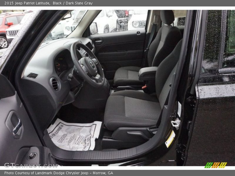 Black / Dark Slate Gray 2015 Jeep Patriot Latitude