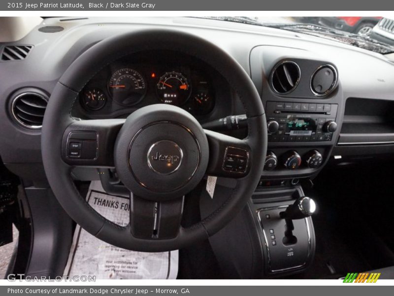 Black / Dark Slate Gray 2015 Jeep Patriot Latitude