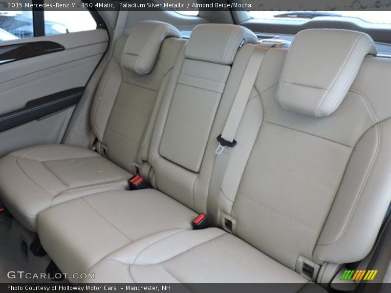 Paladium Silver Metallic / Almond Beige/Mocha 2015 Mercedes-Benz ML 350 4Matic
