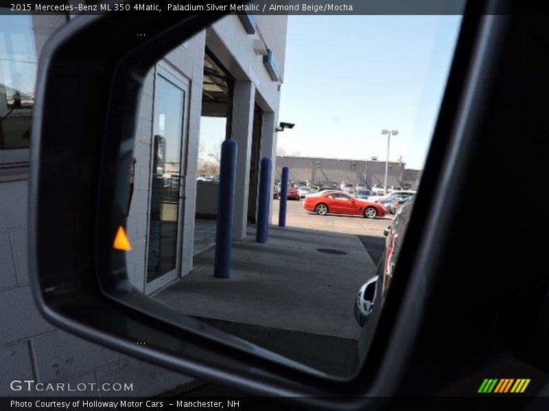Paladium Silver Metallic / Almond Beige/Mocha 2015 Mercedes-Benz ML 350 4Matic