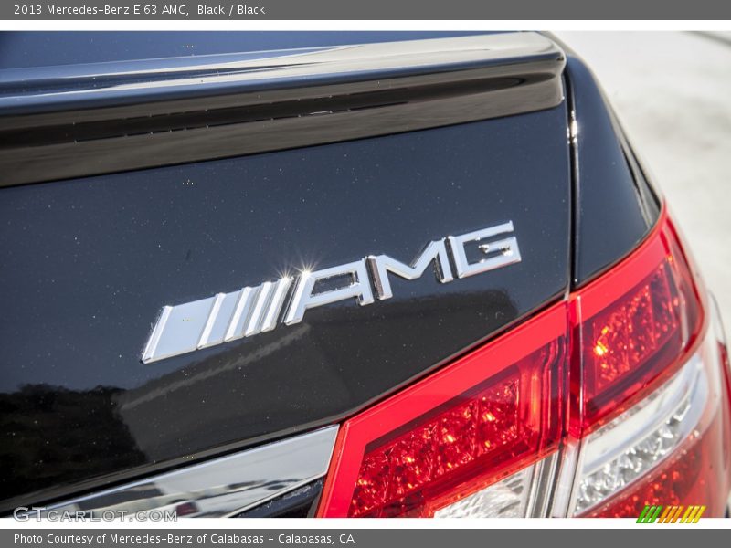 Black / Black 2013 Mercedes-Benz E 63 AMG