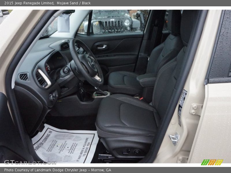 Mojave Sand / Black 2015 Jeep Renegade Limited