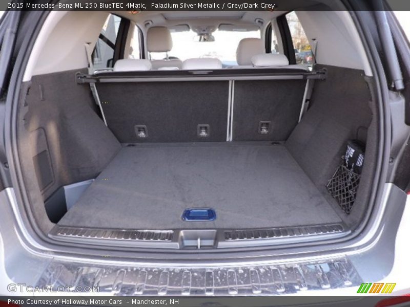 Paladium Silver Metallic / Grey/Dark Grey 2015 Mercedes-Benz ML 250 BlueTEC 4Matic