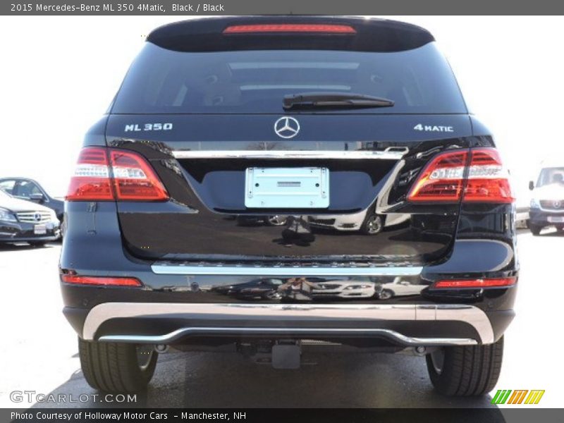Black / Black 2015 Mercedes-Benz ML 350 4Matic