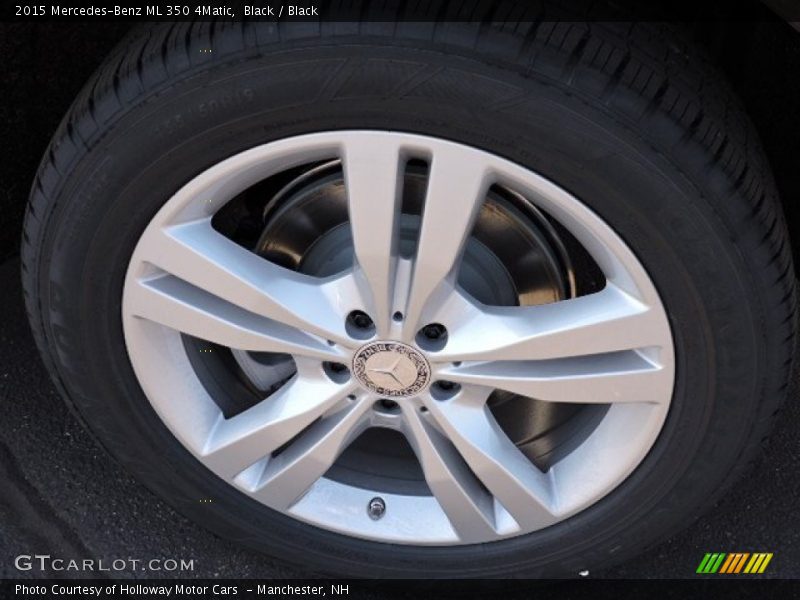 Black / Black 2015 Mercedes-Benz ML 350 4Matic