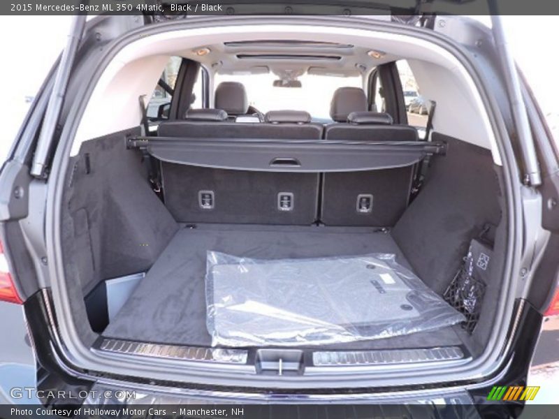 Black / Black 2015 Mercedes-Benz ML 350 4Matic