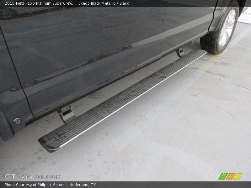 Tuxedo Black Metallic / Black 2015 Ford F150 Platinum SuperCrew