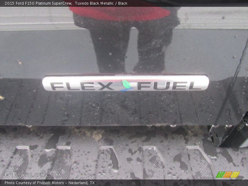 Tuxedo Black Metallic / Black 2015 Ford F150 Platinum SuperCrew
