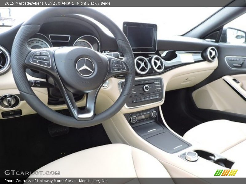 Beige Interior - 2015 CLA 250 4Matic 