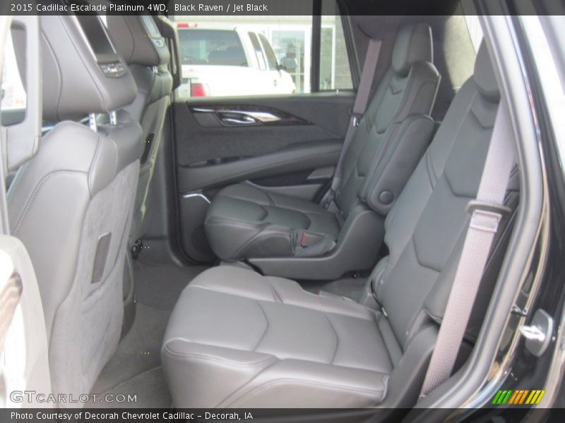 Rear Seat of 2015 Escalade Platinum 4WD