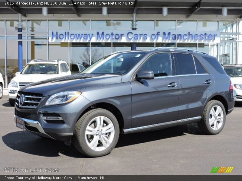 Steel Grey Metallic / Black 2015 Mercedes-Benz ML 250 BlueTEC 4Matic