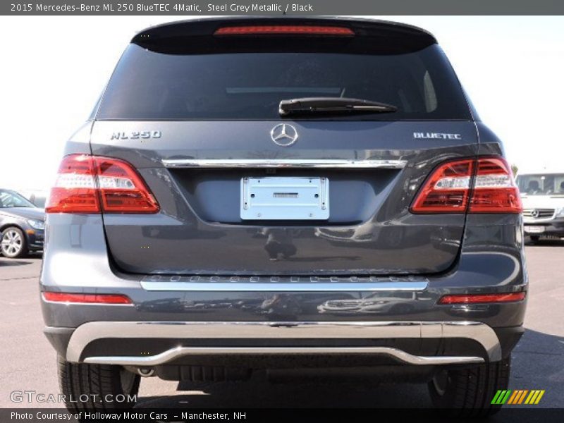 Steel Grey Metallic / Black 2015 Mercedes-Benz ML 250 BlueTEC 4Matic