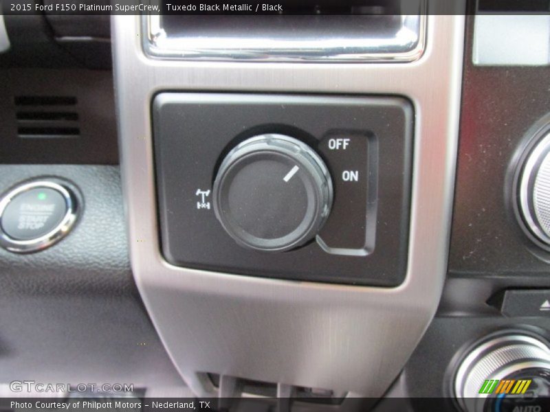 Tuxedo Black Metallic / Black 2015 Ford F150 Platinum SuperCrew