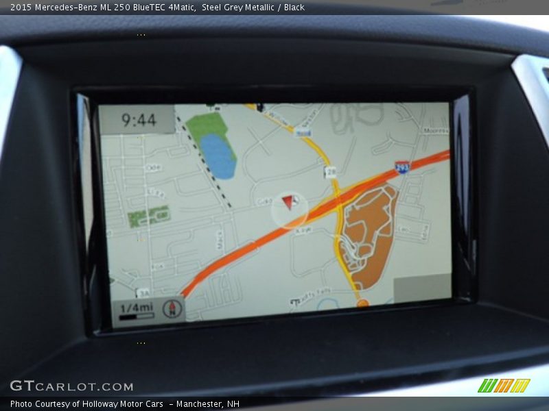 Steel Grey Metallic / Black 2015 Mercedes-Benz ML 250 BlueTEC 4Matic