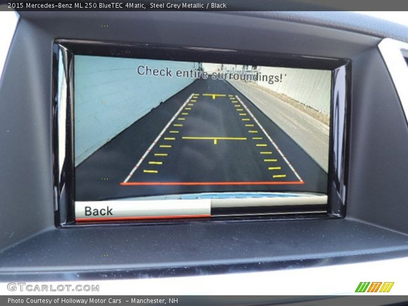Steel Grey Metallic / Black 2015 Mercedes-Benz ML 250 BlueTEC 4Matic
