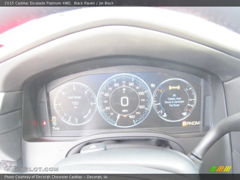  2015 Escalade Platinum 4WD Platinum 4WD Gauges