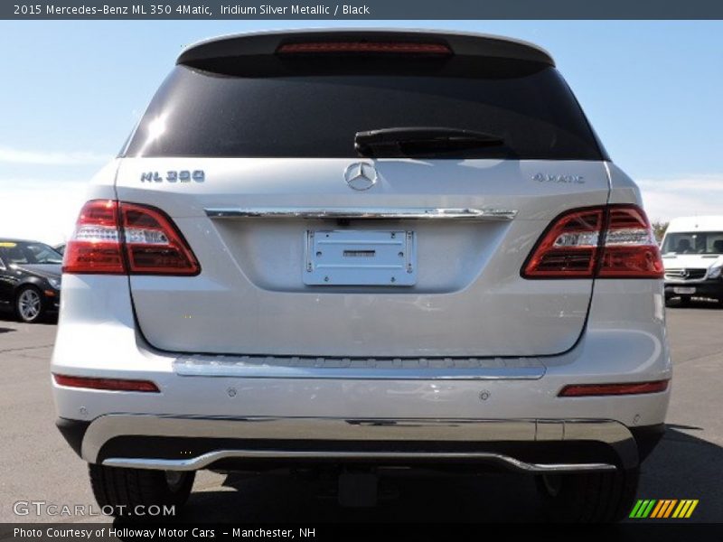 Iridium Silver Metallic / Black 2015 Mercedes-Benz ML 350 4Matic
