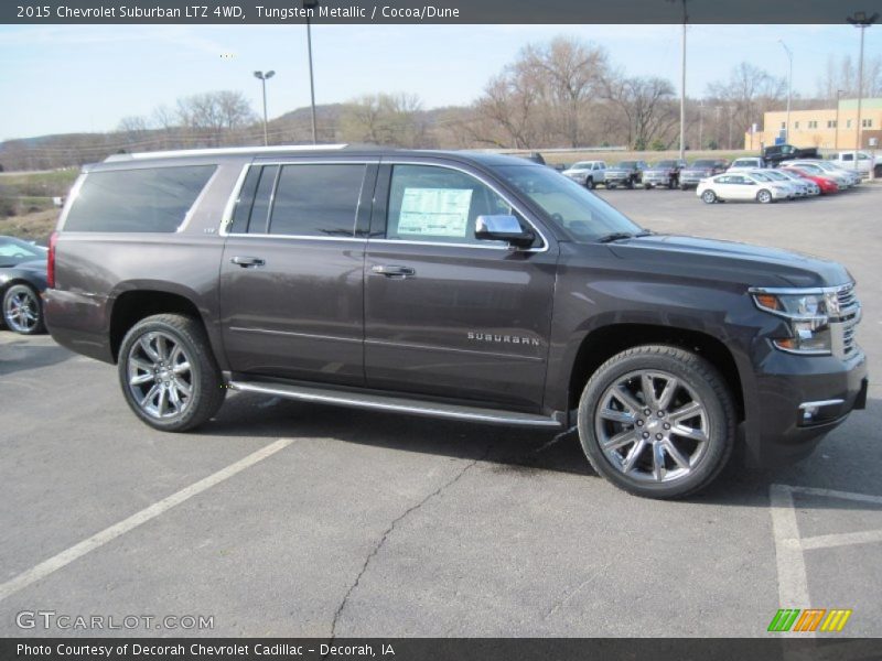 Front 3/4 View of 2015 Suburban LTZ 4WD