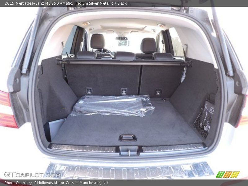 Iridium Silver Metallic / Black 2015 Mercedes-Benz ML 350 4Matic
