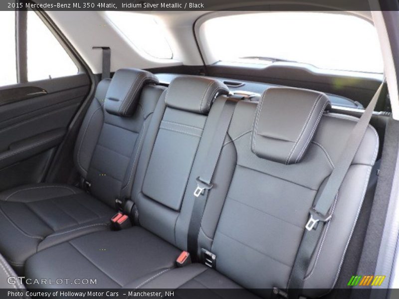 Iridium Silver Metallic / Black 2015 Mercedes-Benz ML 350 4Matic