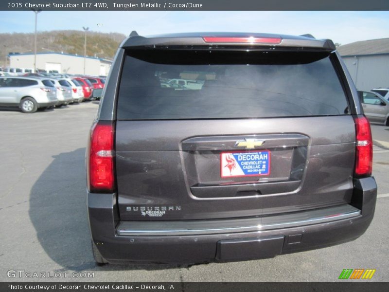 Tungsten Metallic / Cocoa/Dune 2015 Chevrolet Suburban LTZ 4WD