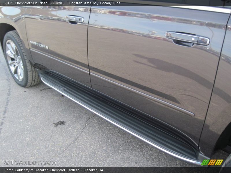 Tungsten Metallic / Cocoa/Dune 2015 Chevrolet Suburban LTZ 4WD