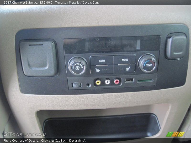 Tungsten Metallic / Cocoa/Dune 2015 Chevrolet Suburban LTZ 4WD