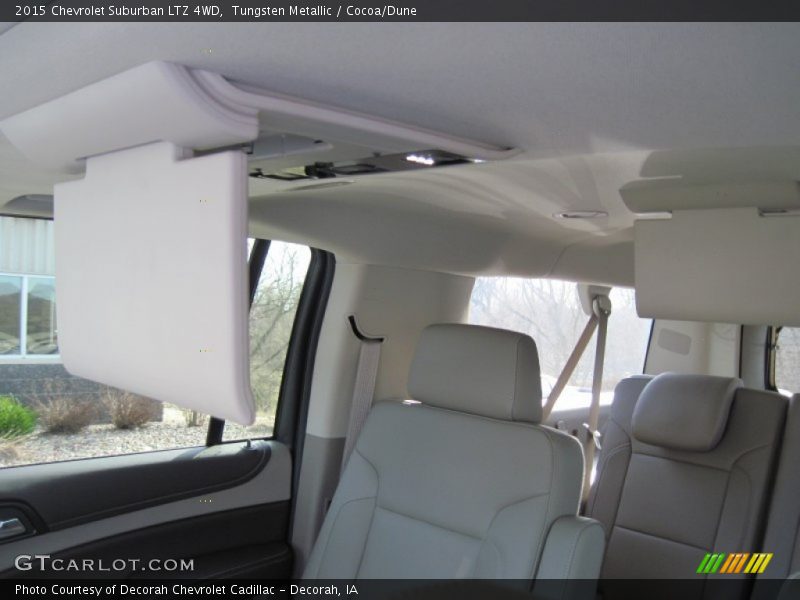 Tungsten Metallic / Cocoa/Dune 2015 Chevrolet Suburban LTZ 4WD