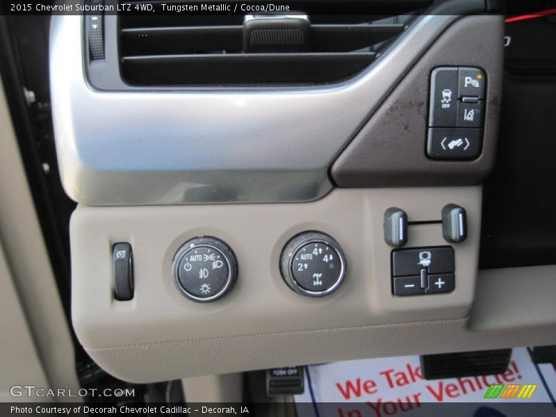 Tungsten Metallic / Cocoa/Dune 2015 Chevrolet Suburban LTZ 4WD