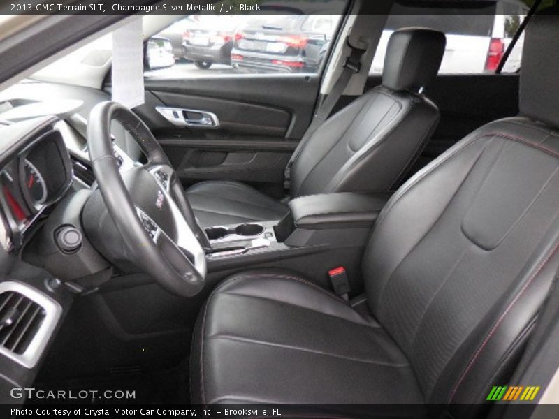 Champagne Silver Metallic / Jet Black 2013 GMC Terrain SLT