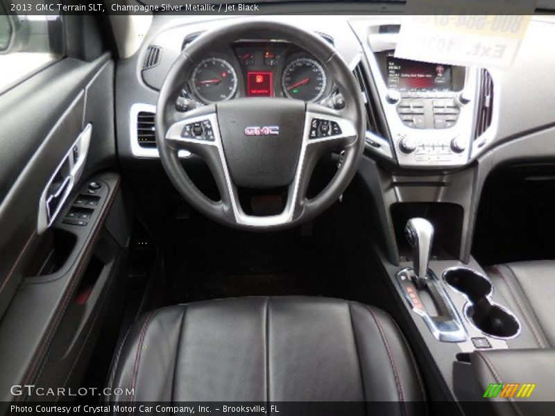 Champagne Silver Metallic / Jet Black 2013 GMC Terrain SLT