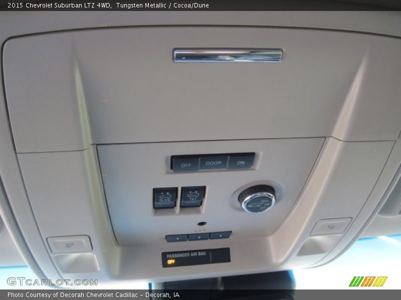 Tungsten Metallic / Cocoa/Dune 2015 Chevrolet Suburban LTZ 4WD