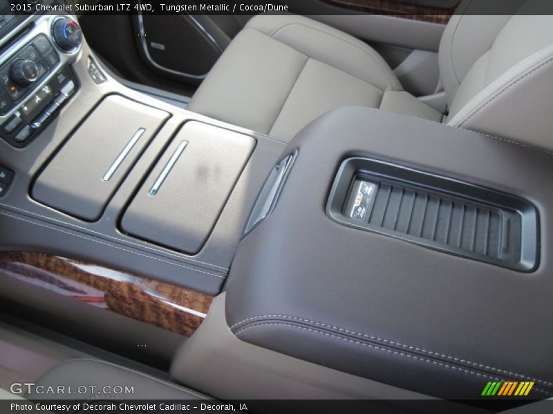 Tungsten Metallic / Cocoa/Dune 2015 Chevrolet Suburban LTZ 4WD