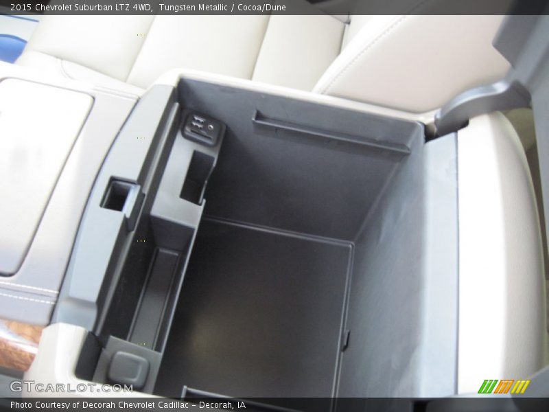 Tungsten Metallic / Cocoa/Dune 2015 Chevrolet Suburban LTZ 4WD