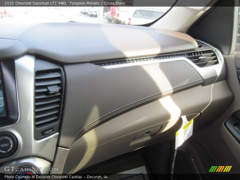 Tungsten Metallic / Cocoa/Dune 2015 Chevrolet Suburban LTZ 4WD