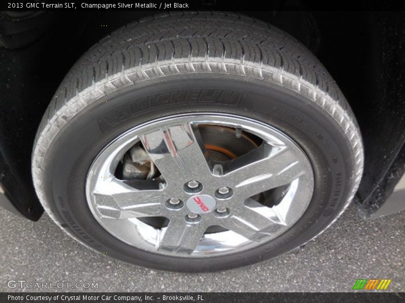 Champagne Silver Metallic / Jet Black 2013 GMC Terrain SLT
