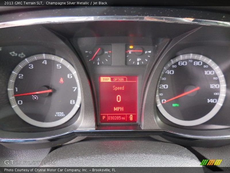 Champagne Silver Metallic / Jet Black 2013 GMC Terrain SLT