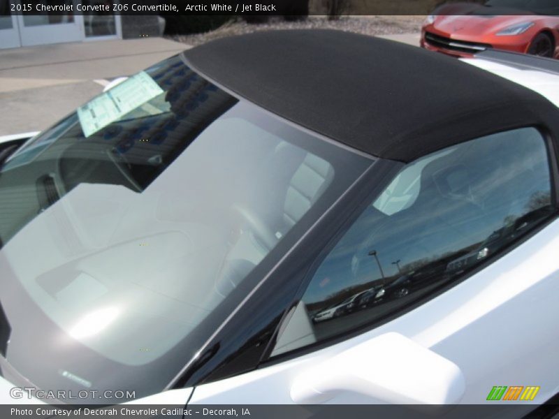 Arctic White / Jet Black 2015 Chevrolet Corvette Z06 Convertible