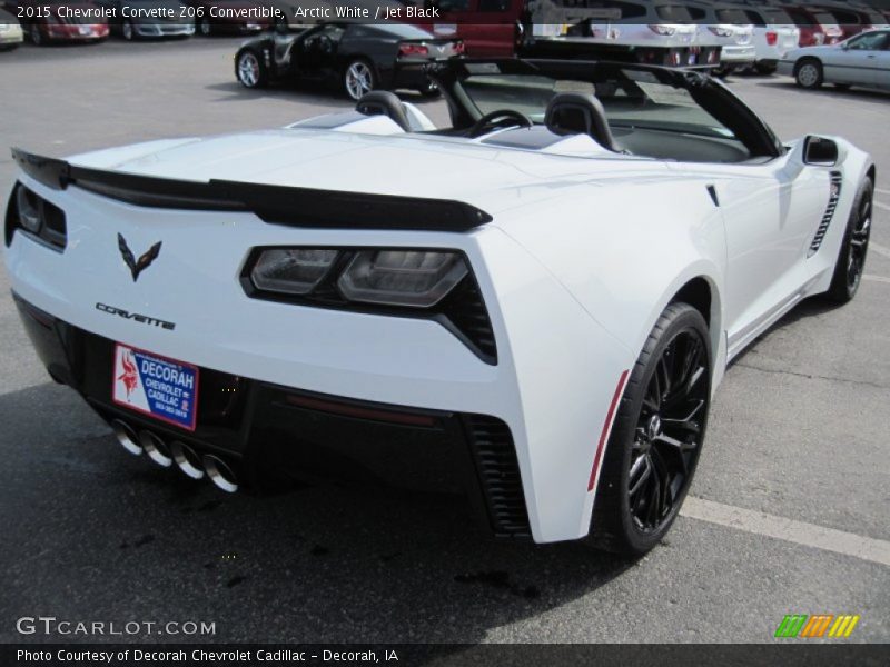 Arctic White / Jet Black 2015 Chevrolet Corvette Z06 Convertible