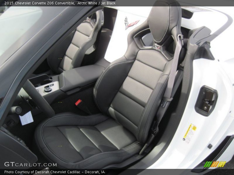 Front Seat of 2015 Corvette Z06 Convertible