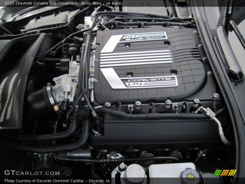  2015 Corvette Z06 Convertible Engine - 6.2 Liter Supercharged DI OHV 16-Valve VVT LT4 V8