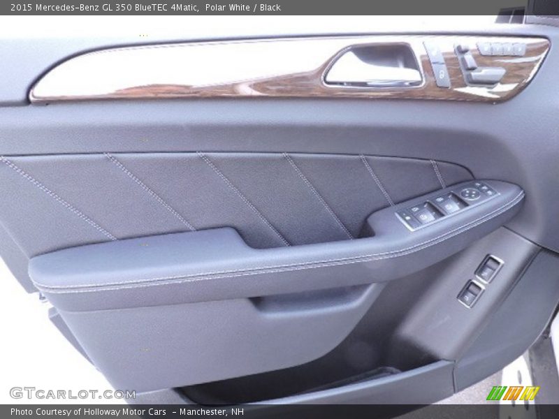 Polar White / Black 2015 Mercedes-Benz GL 350 BlueTEC 4Matic
