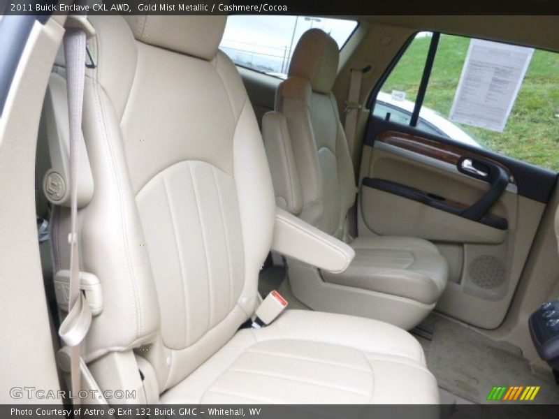 Gold Mist Metallic / Cashmere/Cocoa 2011 Buick Enclave CXL AWD