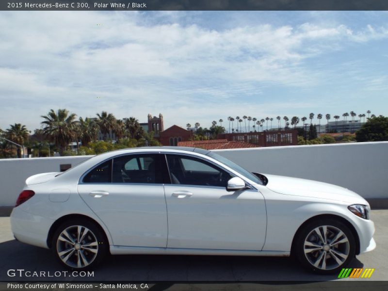 Polar White / Black 2015 Mercedes-Benz C 300