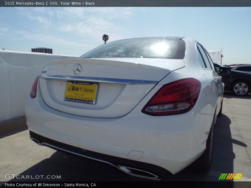 Polar White / Black 2015 Mercedes-Benz C 300