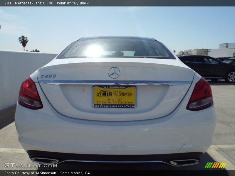 Polar White / Black 2015 Mercedes-Benz C 300