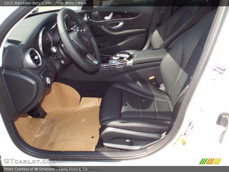 Polar White / Black 2015 Mercedes-Benz C 300