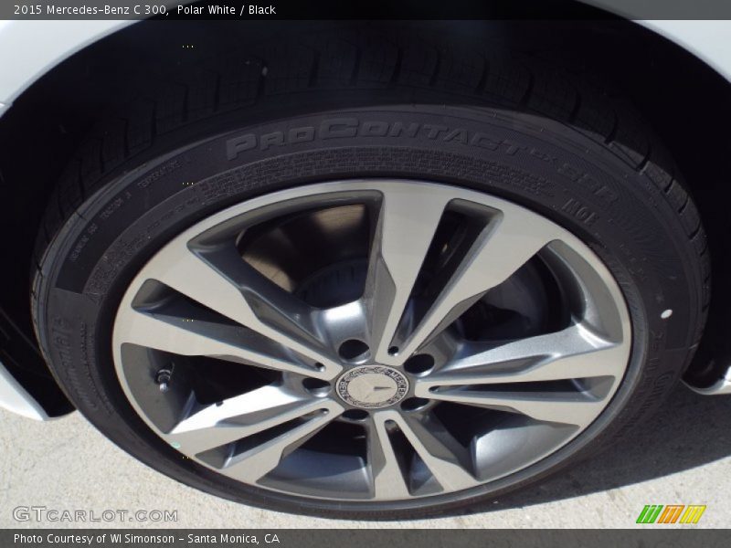 Polar White / Black 2015 Mercedes-Benz C 300