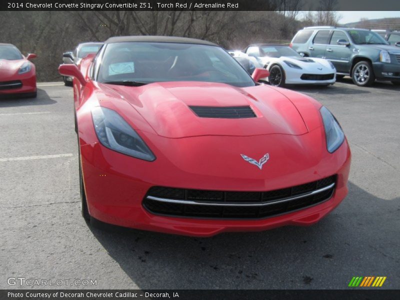 Torch Red / Adrenaline Red 2014 Chevrolet Corvette Stingray Convertible Z51