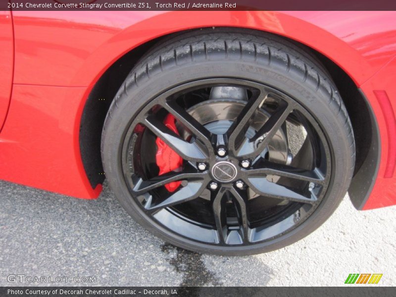  2014 Corvette Stingray Convertible Z51 Wheel
